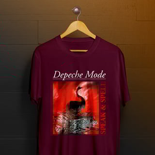 Nome do produto Camiseta Depeche Mode - Speak & Spell