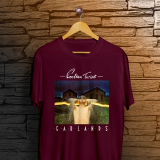Nome do produto Camiseta Cocteau Twins - Garlands - Logo Branco