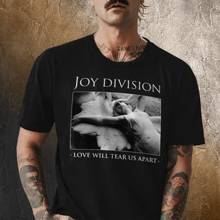 Nome do produtoCamiseta Joy Division - Love - Logo Branco