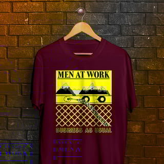 Nome do produto Camiseta Men At Work - Business As Usual