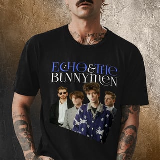 Nome do produtoCamiseta Echo & the Bunnymen