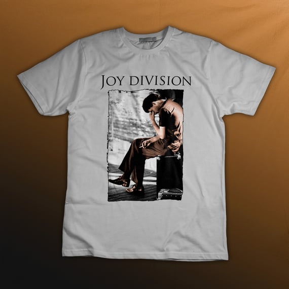 Plus Size Joy Division - Ian Curtis - Logo Preto