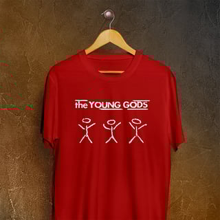 Nome do produto Camiseta The Young Gods - Logo Branco