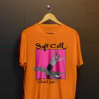 Nome do produto Camiseta Soft Cell - Tainted Love - Logo Preto