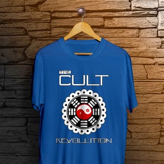 Nome do produto Camiseta The Cult - Revolution - Logo Branco