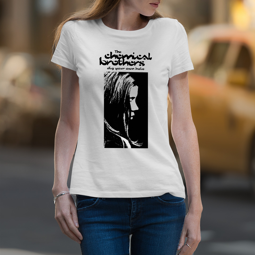 Nome do produto: Baby Look The Chemical Brothers - Dig Your Own Hole - Logo Preto