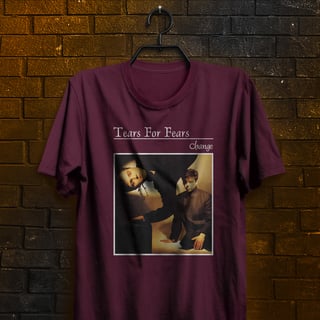 Nome do produtoCamiseta Tears For Fears - Change