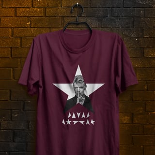 Nome do produto Camiseta David Bowie - Black Star II