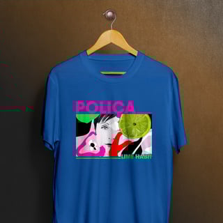 Nome do produto Camiseta Poliça - Lime Habit