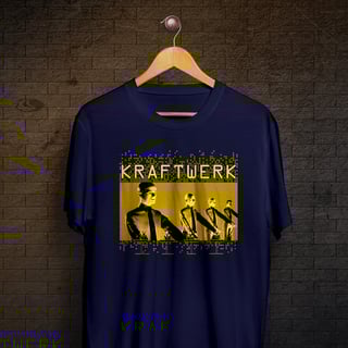 Nome do produto Camiseta Kraftwerk - Live