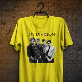 Nome do produtoCamiseta Joy Division - Logo Preto