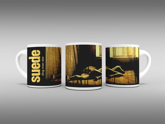 Caneca Suede - Dog Man Star