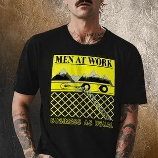 Nome do produto Camiseta Men At Work - Business As Usual
