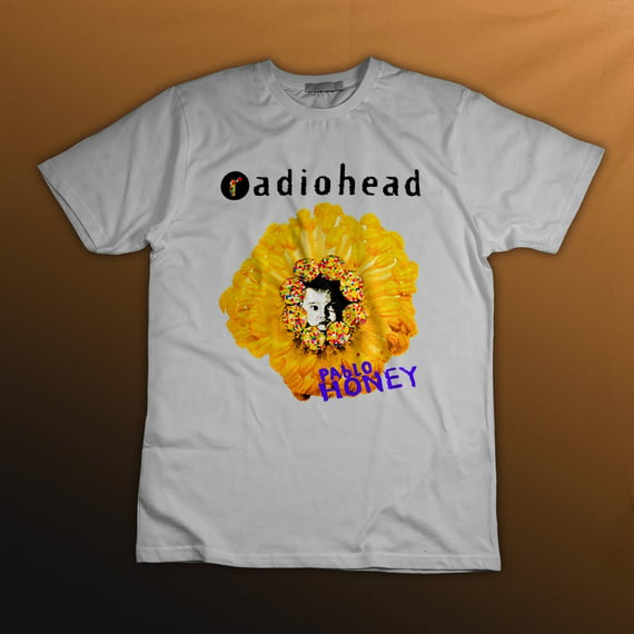 Plus Size Radiohead - Pablo Honey - Logo Preto