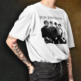 Nome do produtoCamiseta Joy Division - Logo Preto