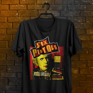 Nome do produtoCamiseta Sex Pistols - Problems