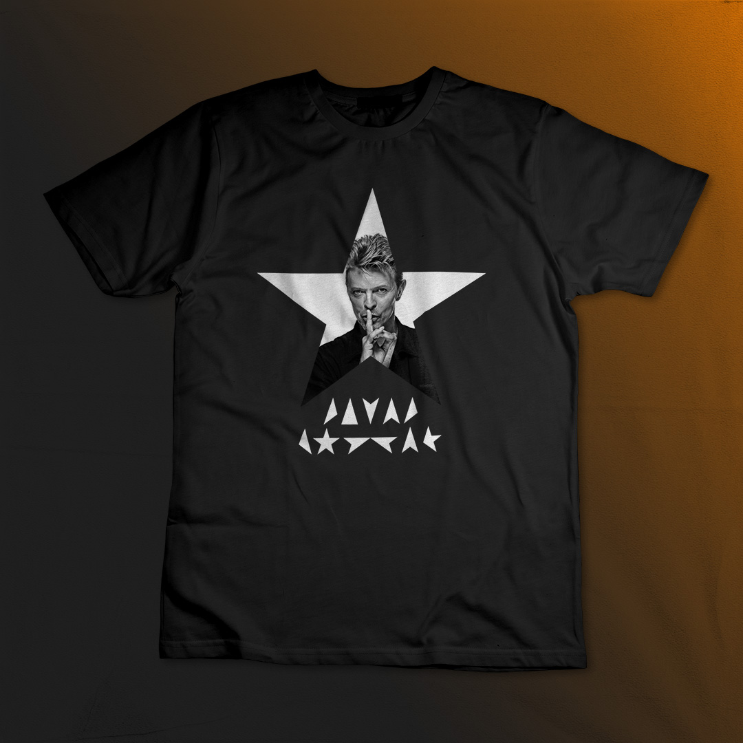 Nome do produto: Plus Size David Bowie - Black Star II