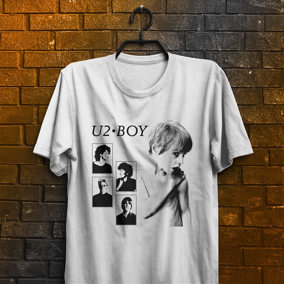 Nome do produto: Camiseta U2 - Boy