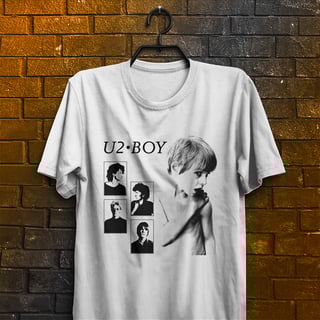 Camiseta U2 - Boy