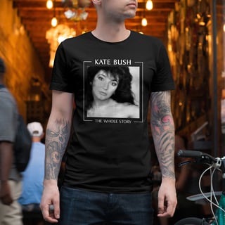 Nome do produto Camiseta Kate Bush - The Whole Story - LB
