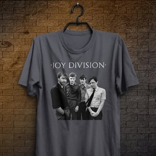 Nome do produtoCamiseta Joy Division - Logo Branco