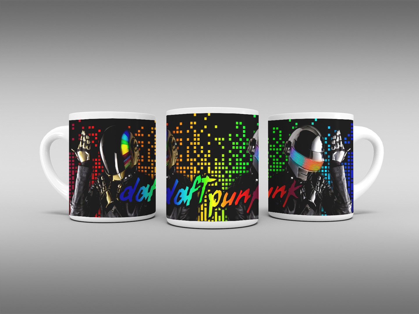 Caneca Daft Punk - Heroes