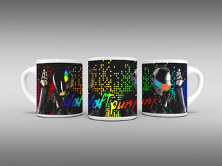 Caneca Daft Punk - Heroes