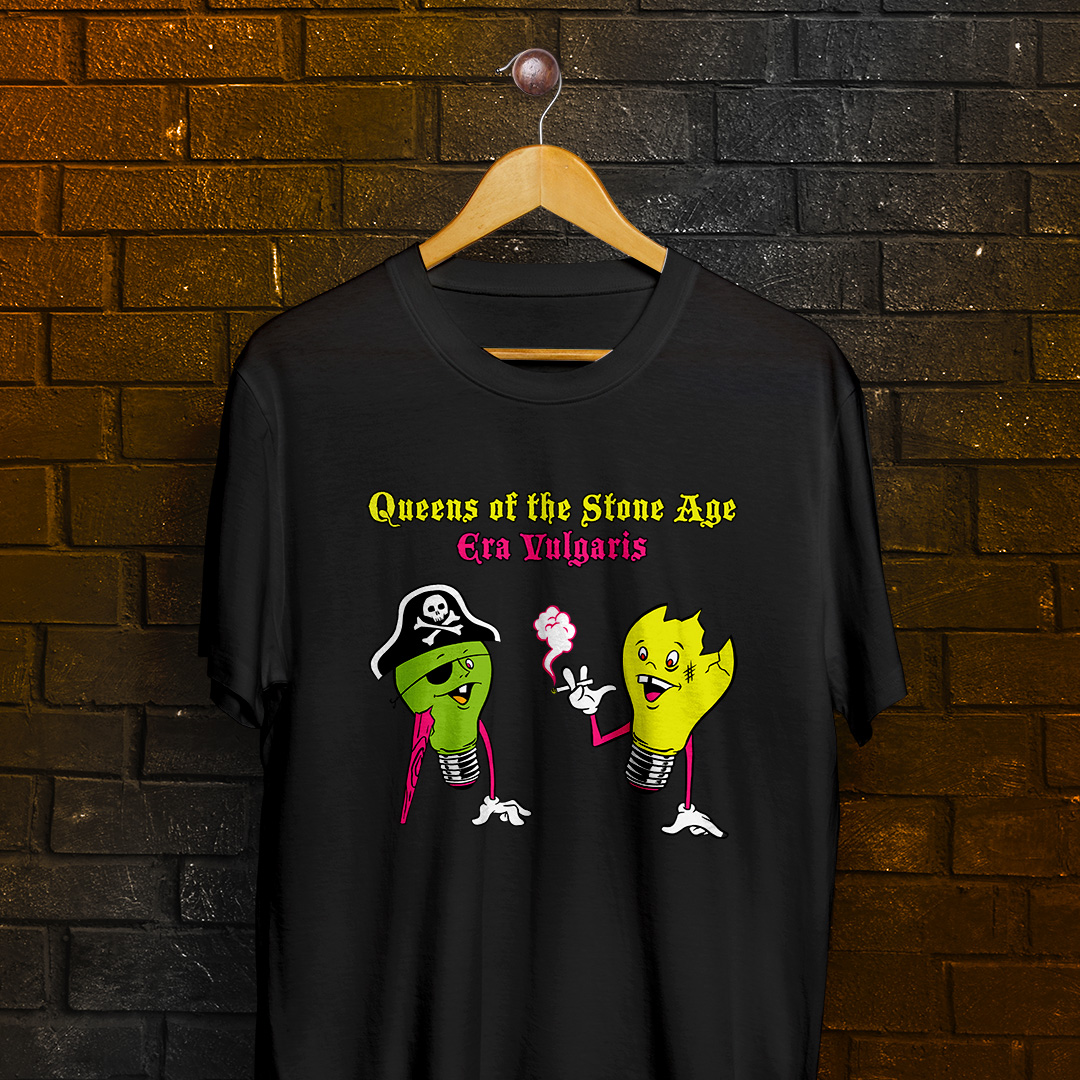 Nome do produto: Camiseta Queens of the Stone age - Era Vulgaris