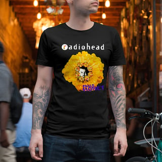 Nome do produtoCamiseta Radiohead - Pablo Honey - Logo Branco