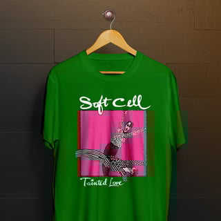 Nome do produto Camiseta Soft Cell - Tainted Love - Logo Branco
