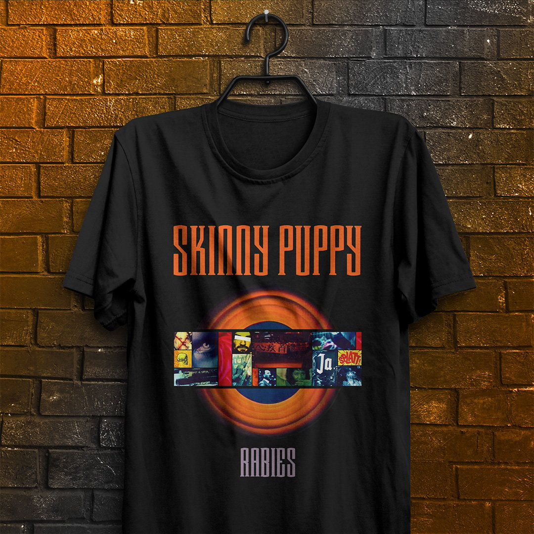 Camiseta Skinny Puppy - Rabies