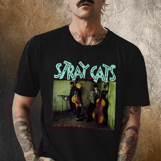 Nome do produto Camiseta Stray Cats