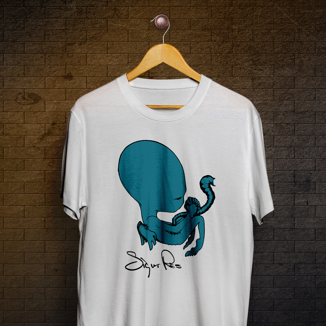 Nome do produto: Camiseta Sigur Rós - Logo Preto