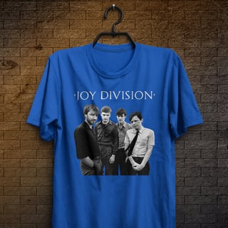 Nome do produtoCamiseta Joy Division - Logo Branco