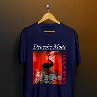Nome do produto Camiseta Depeche Mode - Speak & Spell