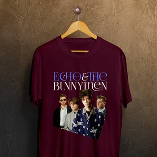 Nome do produtoCamiseta Echo & the Bunnymen