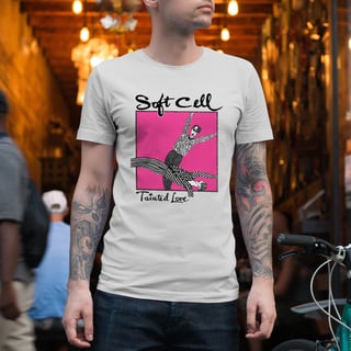Nome do produto Camiseta Soft Cell - Tainted Love - Logo Preto