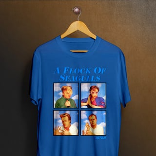 Nome do produtoCamiseta A Flock Of Seagulls - Listen