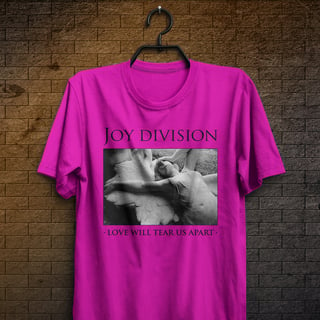 Nome do produtoCamiseta Joy Division - Love - Logo Preto