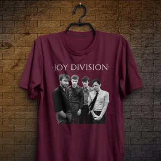 Nome do produtoCamiseta Joy Division - Logo Branco