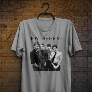 Nome do produtoCamiseta Joy Division - Logo Preto