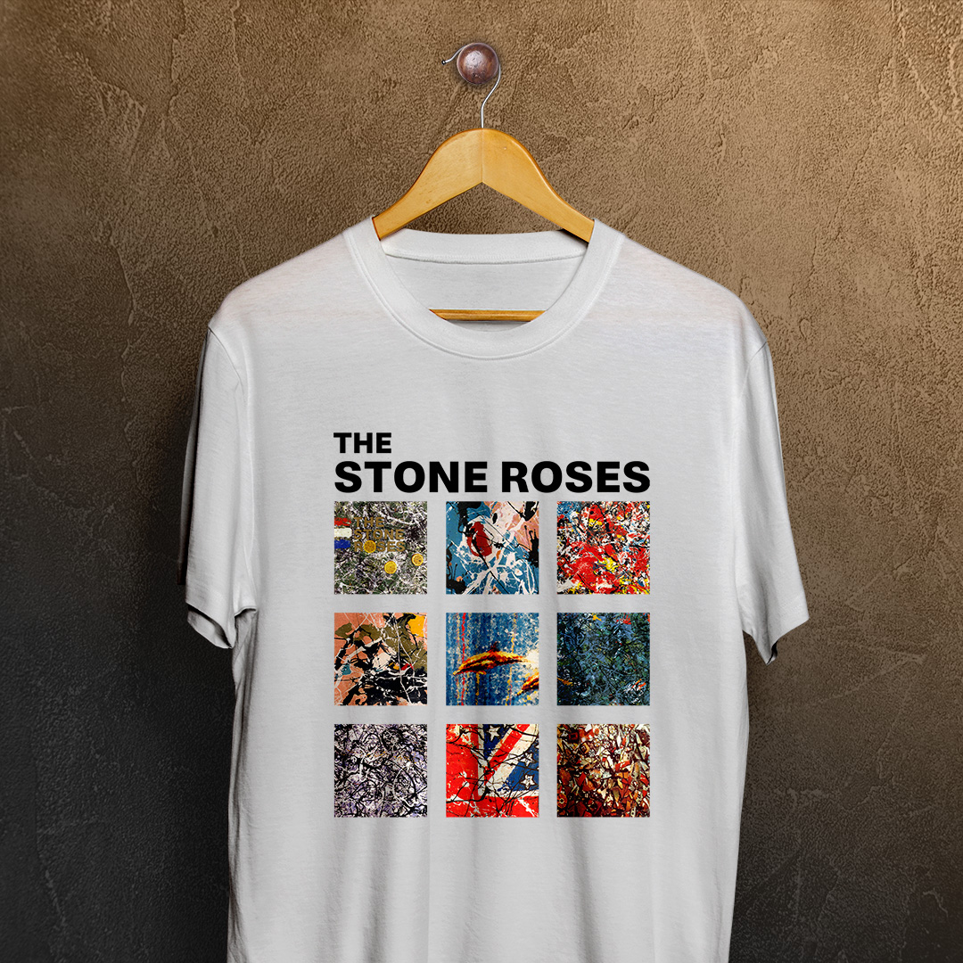 Maglietta The Stone Roses Personalizzata - Uomo, Donna E Bambino Su Richiesta | Stampa Di Alta Qualità Bughyprint