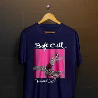 Nome do produto Camiseta Soft Cell - Tainted Love - Logo Branco