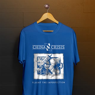 Nome do produto Camiseta China Crisis - Flaunt The Imperfection
