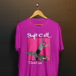 Nome do produto Camiseta Soft Cell - Tainted Love - Logo Branco