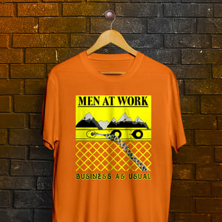 Nome do produto Camiseta Men At Work - Business As Usual