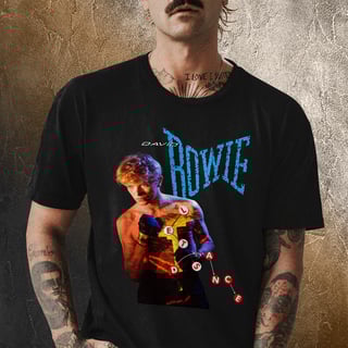 Nome do produto Camiseta David Bowie - Let's Dance