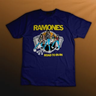 Nome do produto Plus Size Ramones - Road To Ruin