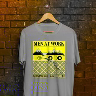 Nome do produto Camiseta Men At Work - Business As Usual