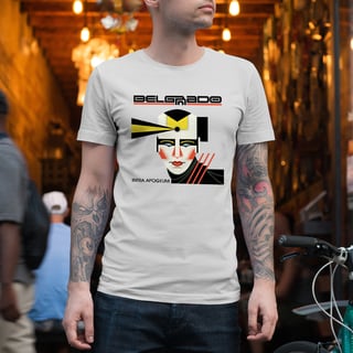 Nome do produto Camiseta Belgrado - Intra Apogeum - Logo Preto